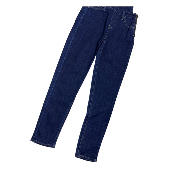 LEVIS Blue Denim Overalls Designer Casual Jeans Womens Small (Size 2) - Picture 7 of 7